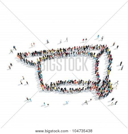people  shape rogatywka