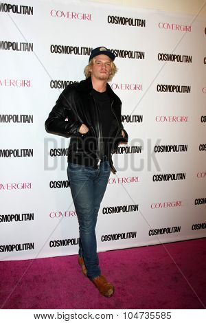 LOS ANGELES - OCT 12:  Cody Simpson at the Cosmopolitan Magazine's 50th Anniversary Party at the Ysabel on October 12, 2015 in Los Angeles, CA