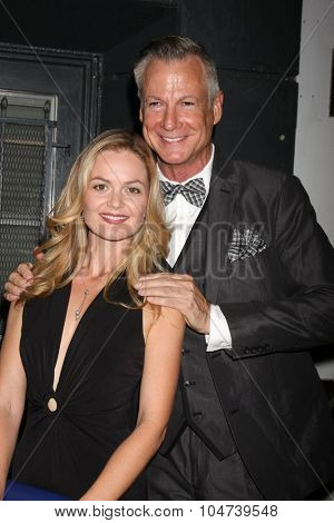 LOS ANGELES - OCT 11:  Carrie Schroeder, Michael Nicklin at the Les Girls 15 at the Avalon Hollywood on October 11, 2015 in Los Angeles, CA