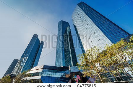 Skyscrapers Of Frankfurt Am Main