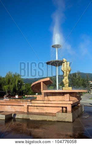 Geyser in Town of Sapareva Banya