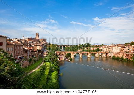 View Of Albi, France