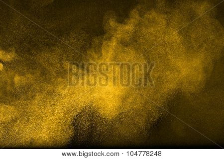 Abstract Design Of  Flour Cloud