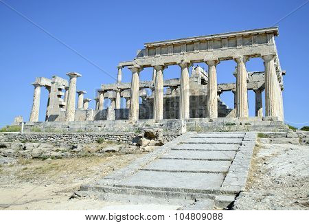 temple of Aphaia Aegina Greece