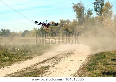 Octocopter, copter, drone