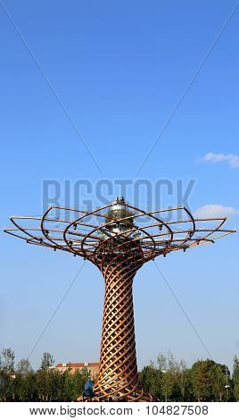 Milan, Italy - 8Th September, 2015. Expo Tree Of Life