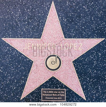 Jennifer lopez star in Hollywood