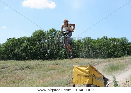 Wettbewerb für Downhill.