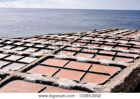 Salt Flats in the Canry islands