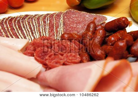 จานไส้กรอก