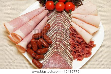 จานไส้กรอก