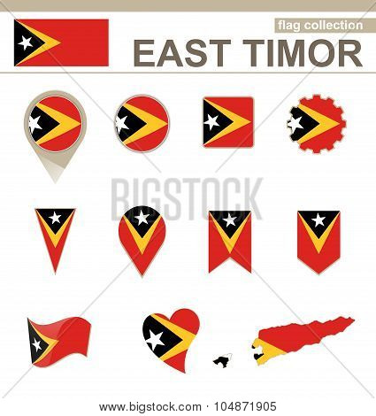 East Timor Flag Collection