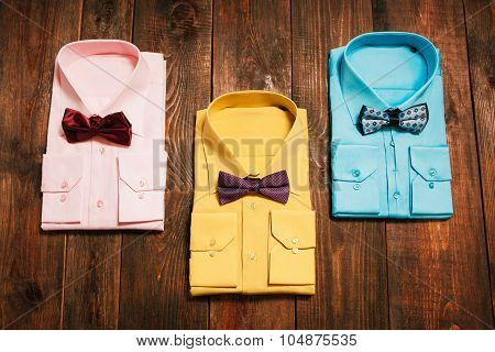 Set  Of Stylish New Bright Men's Shirts
