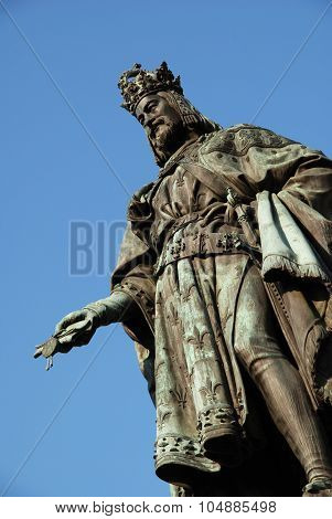Statue of Emperor Charles IV.
