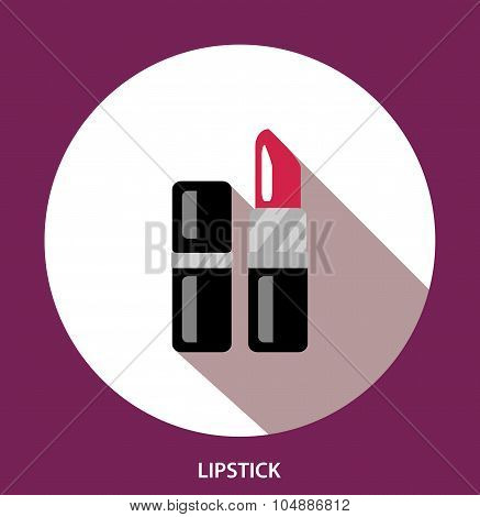 Lipstick, Woman Cosmetics, Flat, Makeup. Beauty Store, Shop