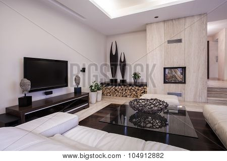 Cozy Nook With Television