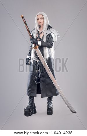 Fantasy woman warrior