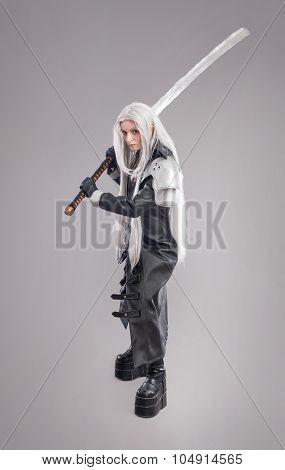 Fantasy woman warrior