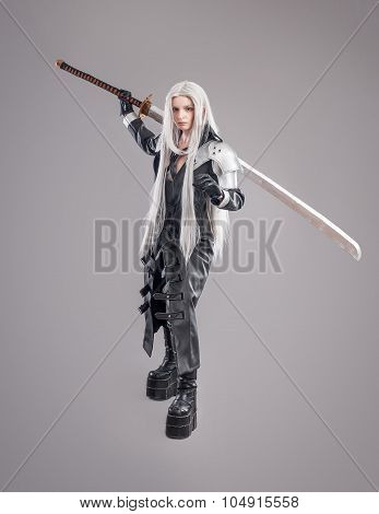 Fantasy woman warrior