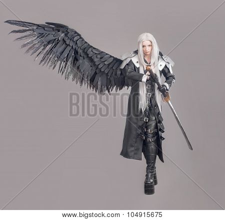 Fantasy woman warrior