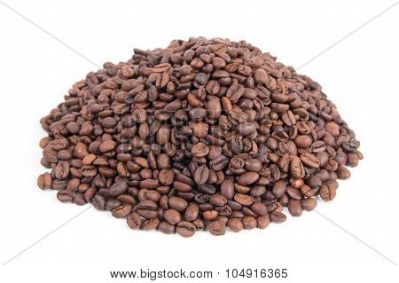 Roasted coffee beans