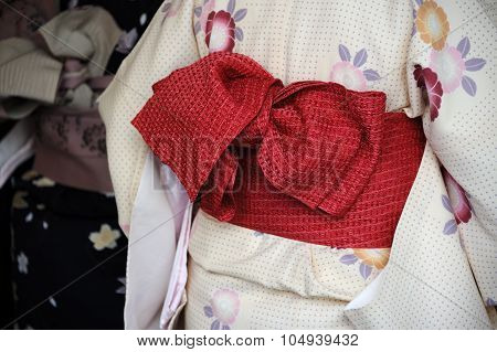 Geisha In Kimono