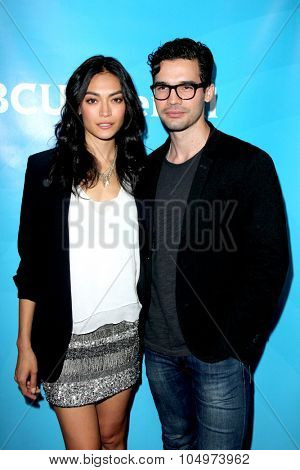 LOS ANGELES - AUG 12:  Florence Faivre, Steven Strait at the NBCUniversal 2015 TCA Summer Press Tour at the Beverly Hilton Hotel on August 12, 2015 in Beverly Hills, CA