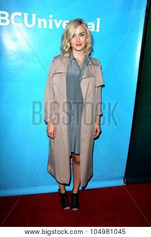 LOS ANGELES - AUG 12:  Ashley Johnson at the NBCUniversal 2015 TCA Summer Press Tour at the Beverly Hilton Hotel on August 12, 2015 in Beverly Hills, CA