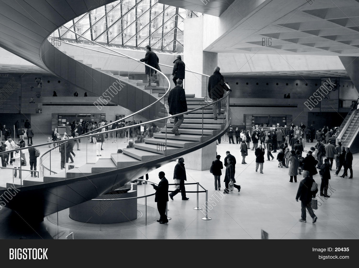 Entrance Hall Louvre Image & Photo (Free Trial) Bigstock