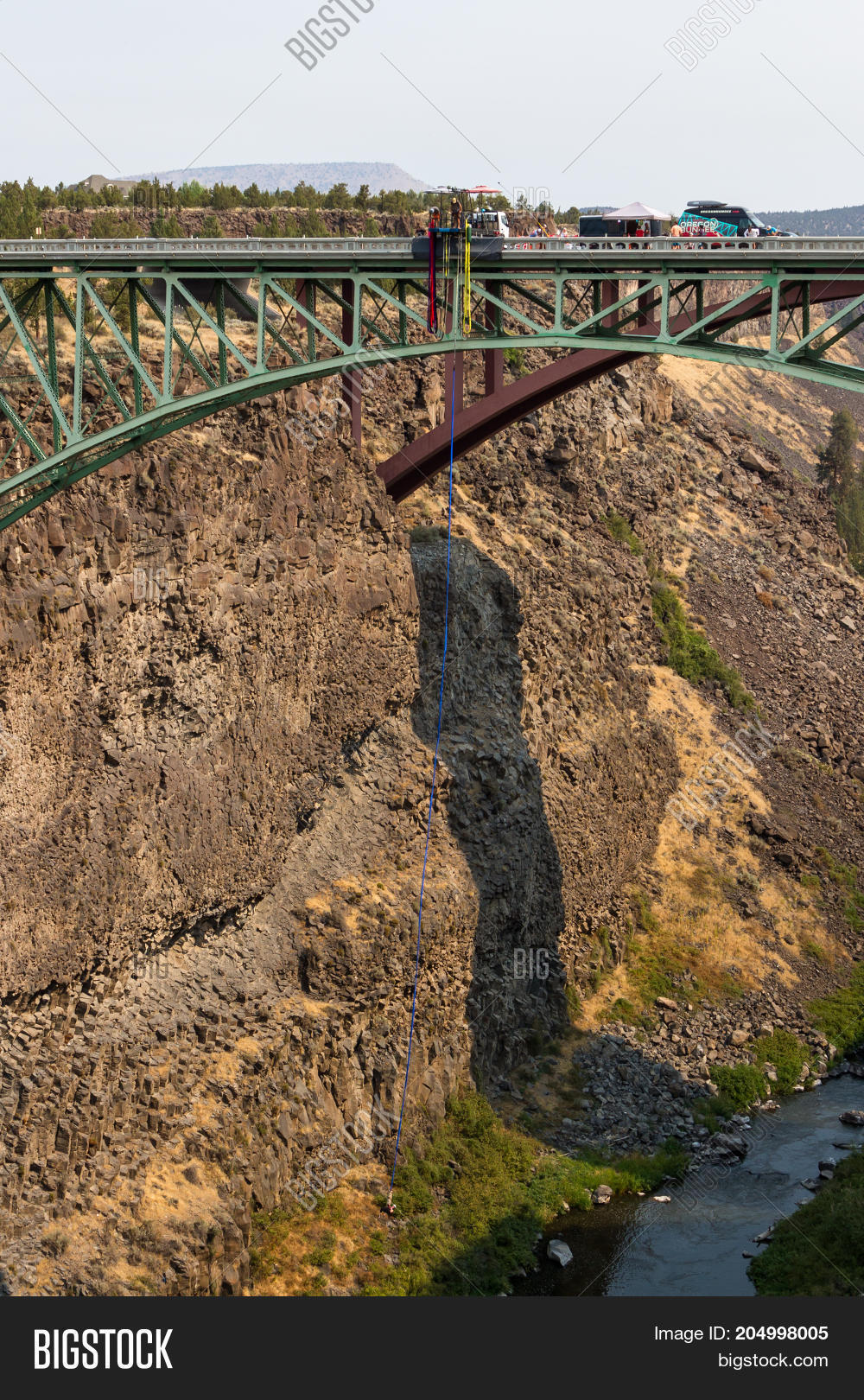 Bungee Jumping Oregon Image & Photo (Free Trial) Bigstock