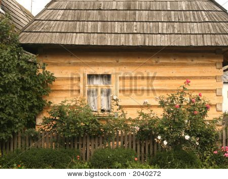 Dřevěné architektury vesnice