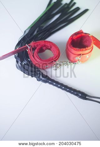 Bondage Sex Handcuffs Whip
