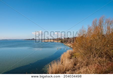 Danish Coast Near Town Of Kalvehave