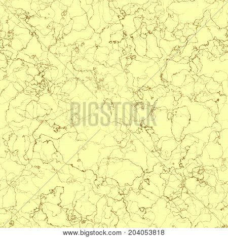 Golden veins marble cream royal style pattern background