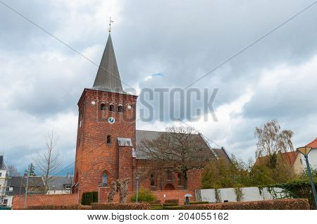 Sakskobing Church In Denmark