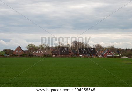 Town Of Puttgarden In Germany