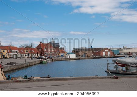 Port Of Koge In Denmark
