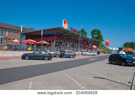 Rest Stop On The German Autobahn