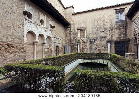 Real Alcazar In Seville, Andalusia