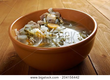Russian National Cabbage Soup