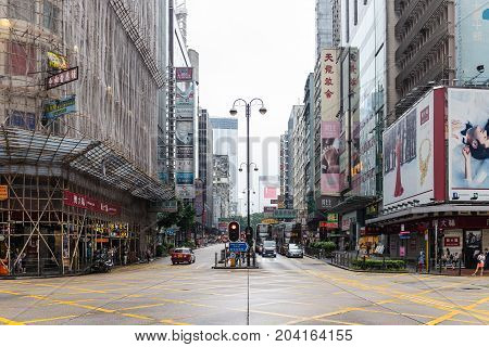 Jordan Intersection At Hong Kong