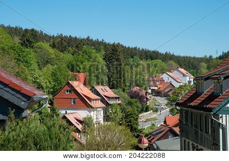 Town Of Schierke In Germany