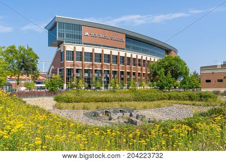 Tcf Bank Stadium On The Campus Of The University Of Minnesota