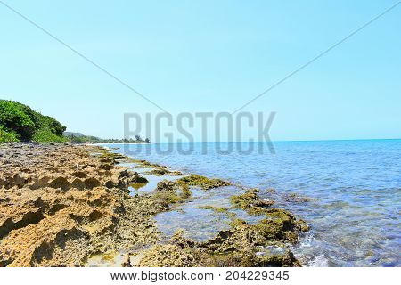 picture took of a east cost of Cuba