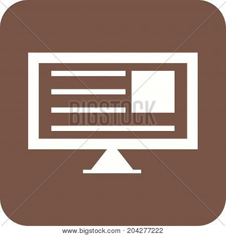 News, online, bbc icon vector image. Can also be used for news and media. Suitable for mobile apps, web apps and print media.