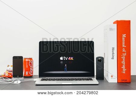 Apple Keynote With Tim Cook And Apple Tv 4K