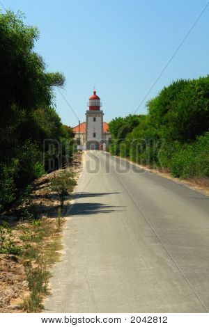 Ligthouse på udgangen rute