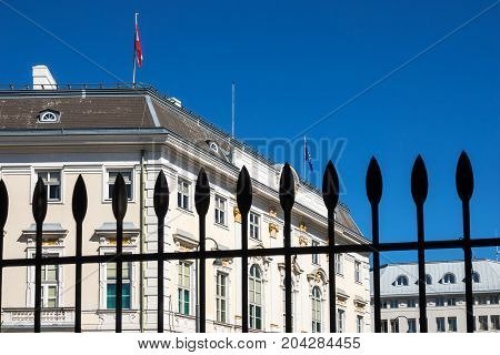 Austrian Federal Government with office of Federal Chancellor is located on Ballhausplatz Vienna