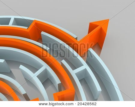 Labirinto. 3D