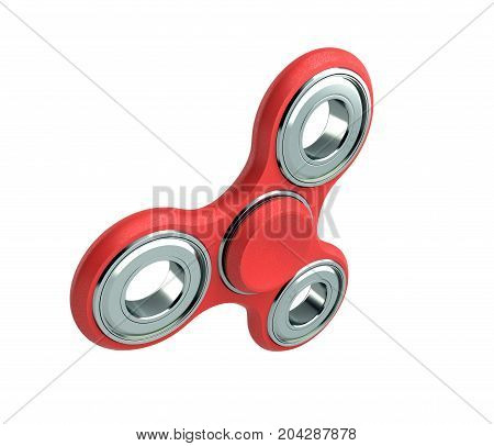 Hand Spiner 3D Render On White Background